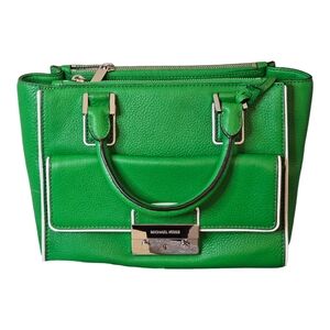 MK Audrey Med. Satchel Palm